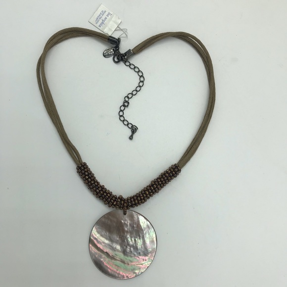 Lia Sophia Abalone Shell Seed Bead New with tags - Picture 1 of 8